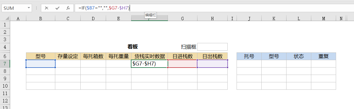车间看板