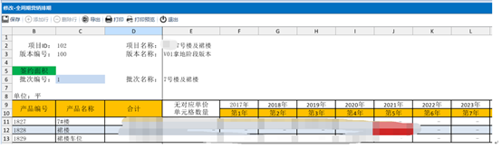 慧表案例-地产项目全周期管理