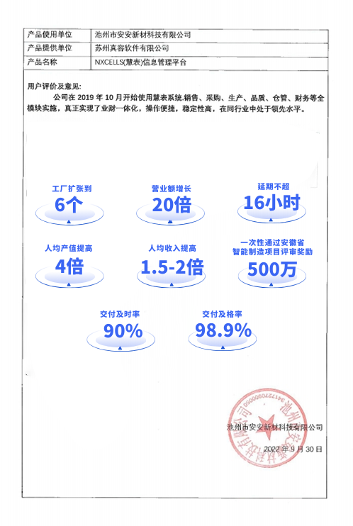 客户好评